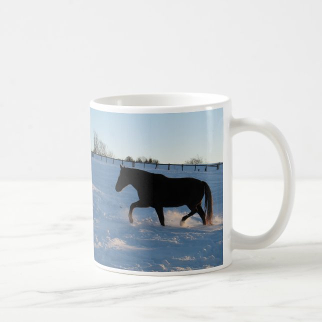 Taza De Café Nieve crepuscular (Derecha)