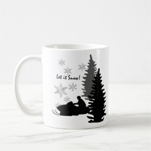Taza De Café Nieve deja que nieve
