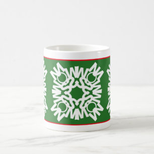 Taza De Café NIEVE en el chocolate caliente