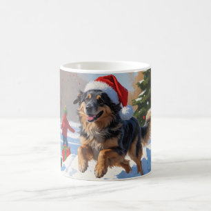 Taza De Café Nieve festiva de Navidades pastores de Anatolia