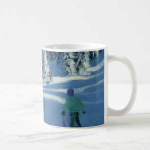 Taza De Café Nieve fresca Morzine Francia