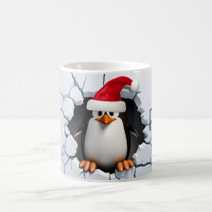 Taza De Café Nieve muy divertida con navidades divertidos de pe