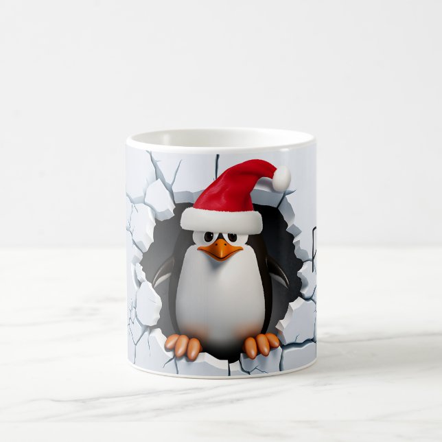 Taza De Café Nieve muy divertida con navidades divertidos de pe (Centro)