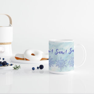Taza De Café Nieve! Nieve! Nieve!