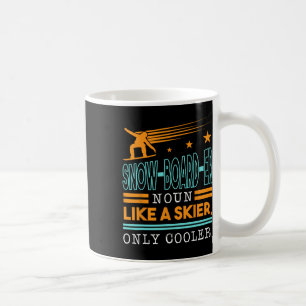 Taza De Café Nieve-Norn como un Top Sn sólo del esquiador