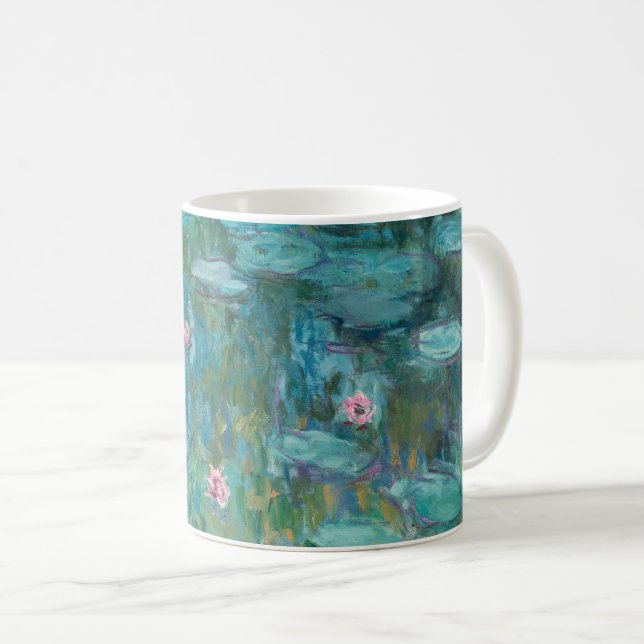 Taza De Café Nieves de agua, pintura de aceite de Bella Artes,  (Anverso derecho)