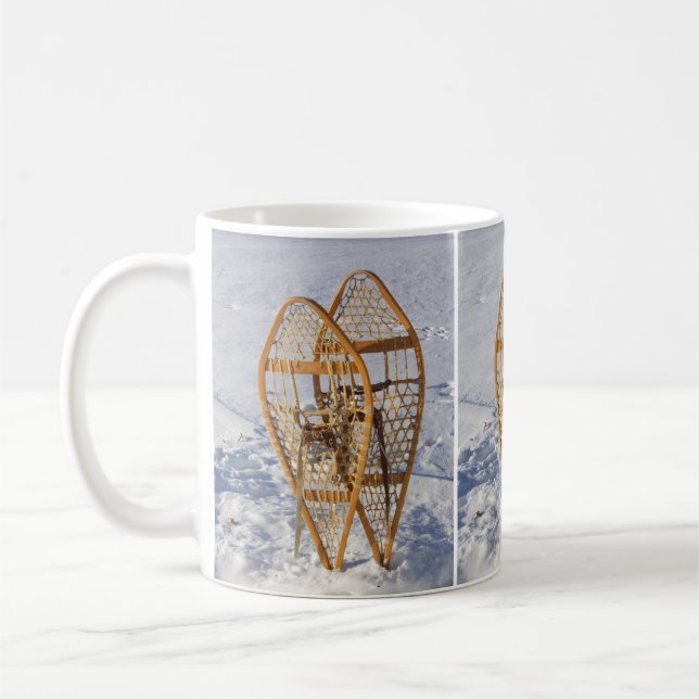 Taza De Café Nieves en la nieve Mug (Izquierda)