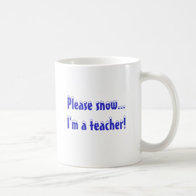 Taza De Café ¡Nievo por favor… soy profesor! (Derecha)