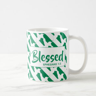 Taza De Café NIGERIA Bendición Efesianos Escritura Cristiana