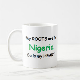 Taza De Café nigeria roots coffee mug