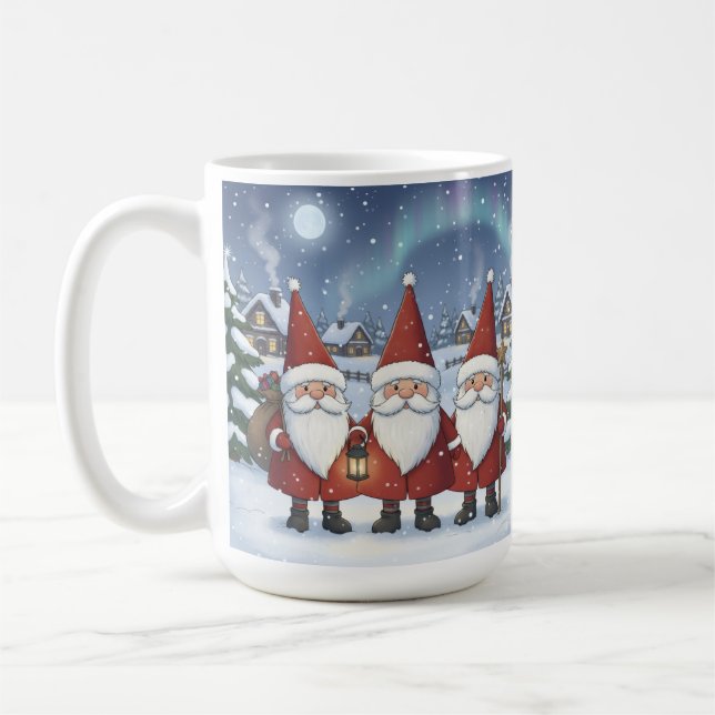 Taza De Café Nighttime Norway Nisse, Coffee Mug (Izquierda)