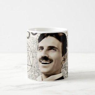 Taza De Café Nikola Tesla - 369 La clave del universo