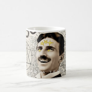 Taza De Café Nikola Tesla - 369 La clave del universo