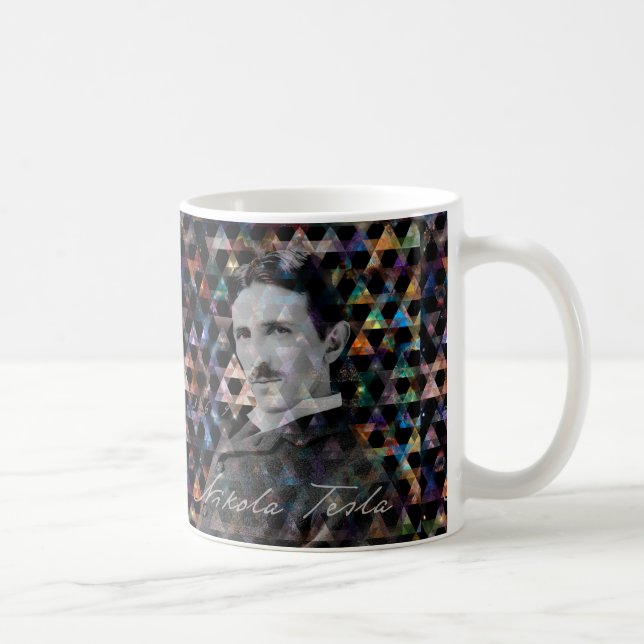 Taza De Café Nikola Tesla mug (Derecha)