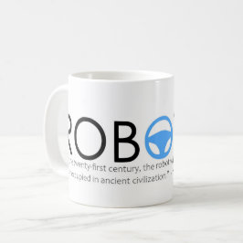 Taza De Café Nikola Tesla Robotaxi Mug