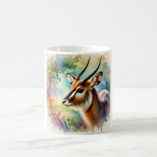 Taza De Café Nile lechwe 310724AREF118 - Watercolor