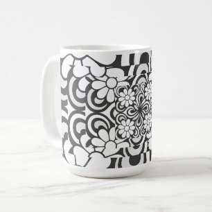 Taza De Café Nilo floral minimalista