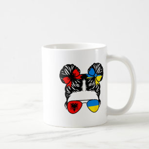 Taza De Café Niña mitad alniana mitad ucraniana Alnia Kids Heri