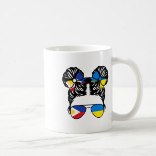 Taza De Café Niña mitad filipina mitad ucraniana Filipinas Niño