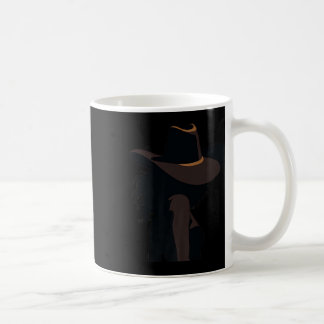 Taza De Café Niña negra Texas Western Rodeo Melanin Black Hi