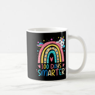 Taza De Café Niñas Unicornio 100 Días Más Inteligentes 100º Día