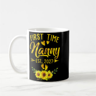 Taza De Café Niñera por primera vez Est 2027 Suower Ascendida a