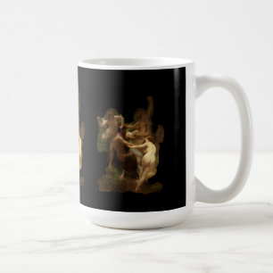 Taza De Café Ninfas y Satyr de William-Adolphe Bouguereau