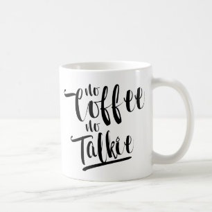 Taza De Café Ningún café ninguna película hablada