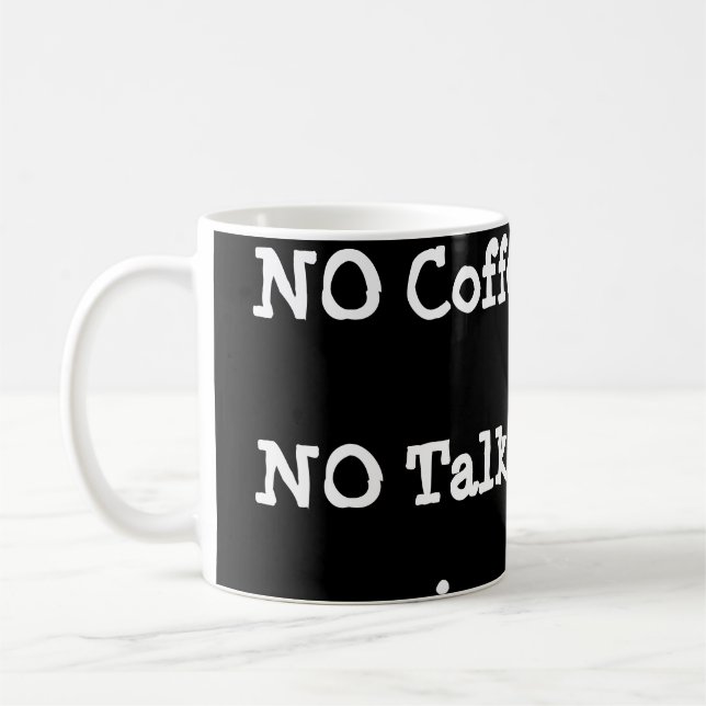 Taza de café NINGÚN café NINGUNA película hablada (Izquierda)