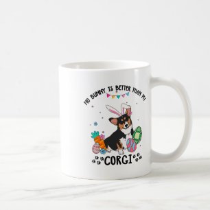 Taza De Café Ningún conejo es mejor que mi perro Corgi tricolor