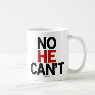 Taza De Café Ningún él no puede drinkware