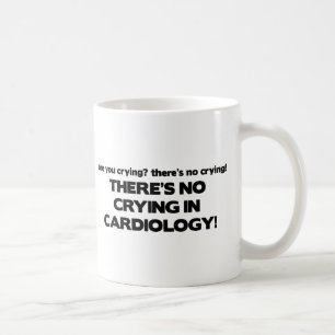 Taza De Café Ningún griterío en cardiología