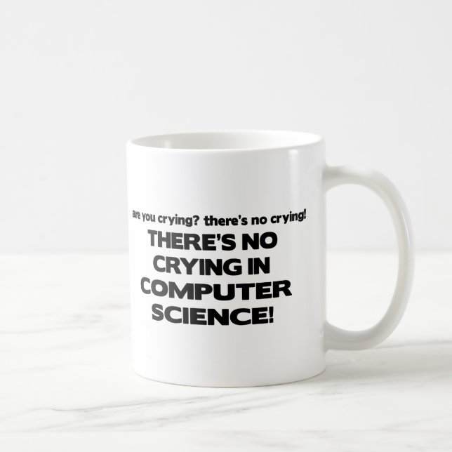 Taza De Café Ningún griterío en de informática (Derecha)