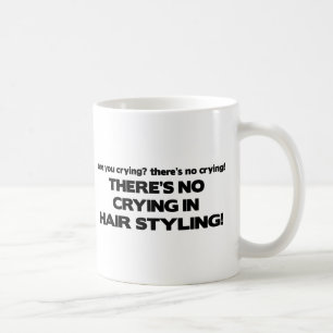 Taza De Café Ningún griterío en diseñar del pelo
