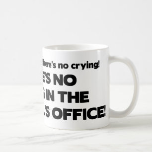 Taza De Café Ningún griterío en la oficina del principal