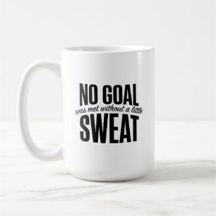 Taza De Café Ningún Objetivo Cumplido Minimalista Responsabilid