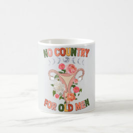 Taza De Café Ningún País Para El Hombre Mayor