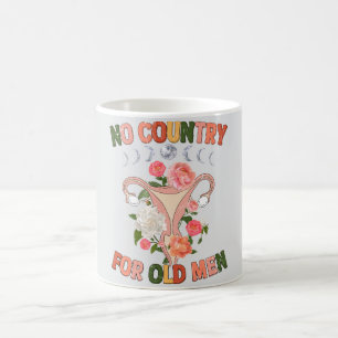 Taza De Café Ningún País Para El Hombre Mayor