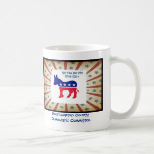 Taza De Café Ningún té para mí - voto Demócrata 2