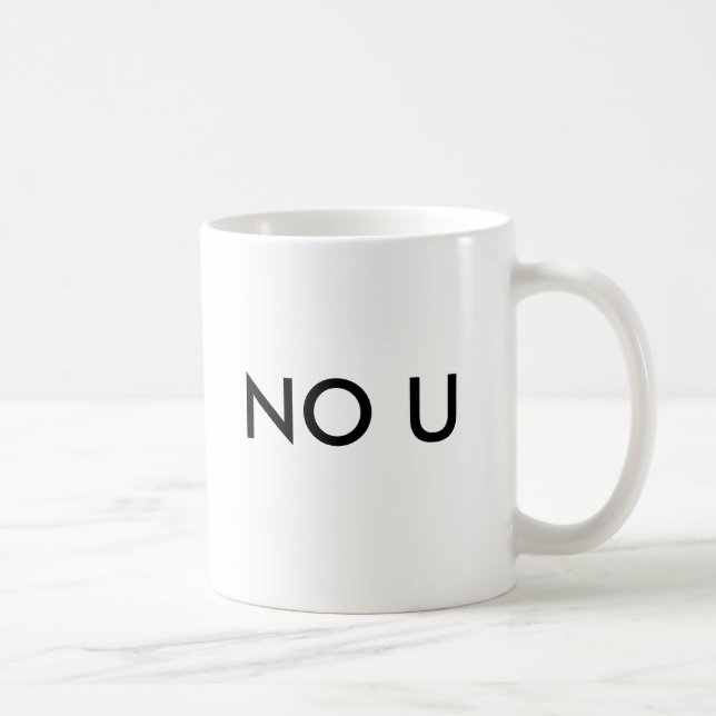 TAZA DE CAFÉ NINGÚN U (Derecha)