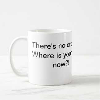 Taza De Café Ninguna crema ningún dios