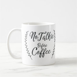 Taza De Café Ninguna película hablada antes del café