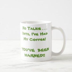 Taza De Café Ninguna película hablada. ¡Hasta que haya tenido