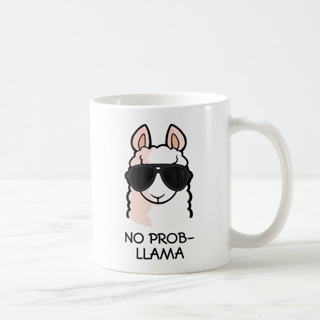 Taza De Café Ninguna Prob-Llama (Derecha)