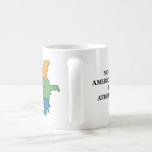 Taza De Café ¡Ninguna sangre americana para el aceite de