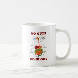 Taza De Café Ninguna tripa ninguna gloria (humor de la anatomía