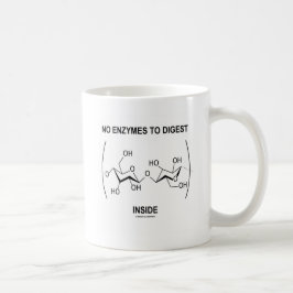 Taza De Café Ningunas enzimas a digerir (celulosa) dentro