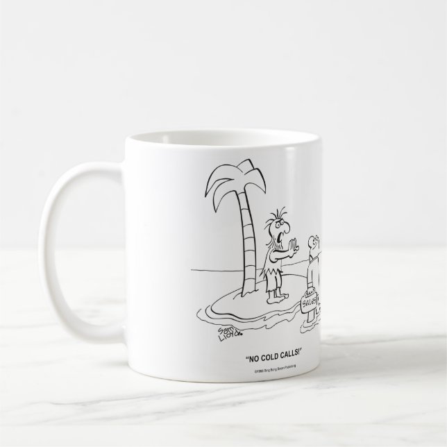 Taza De Café Ningunas llamadas frías (Izquierda)