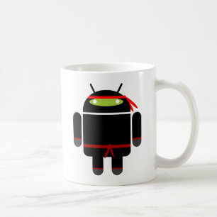 Taza De Café Ninja androide
