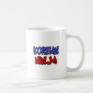 Taza De Café Ninja coreano